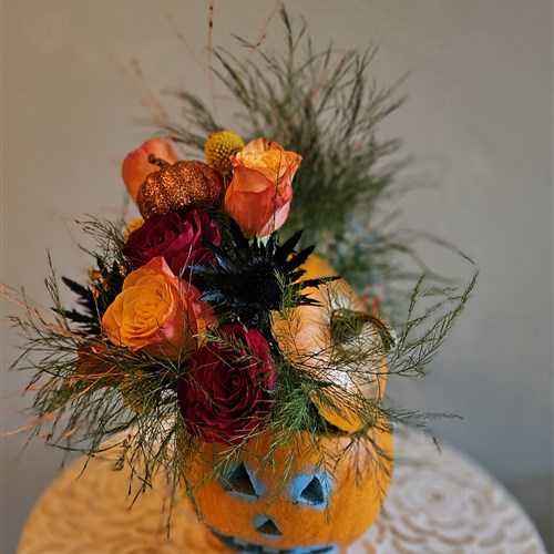 Pumpkin arrangment