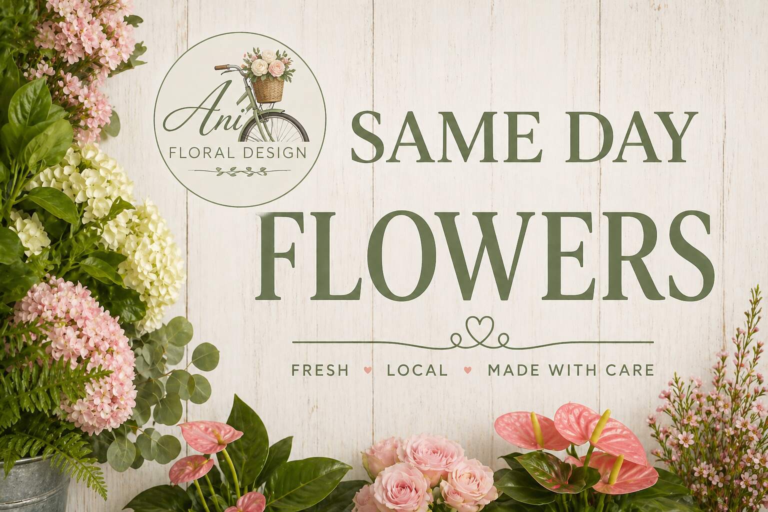 Same day flower delivery