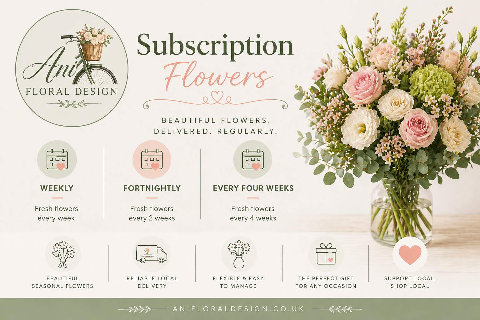 Subscription flowers